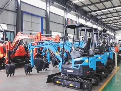 Why are excavators getting smaller and smaller